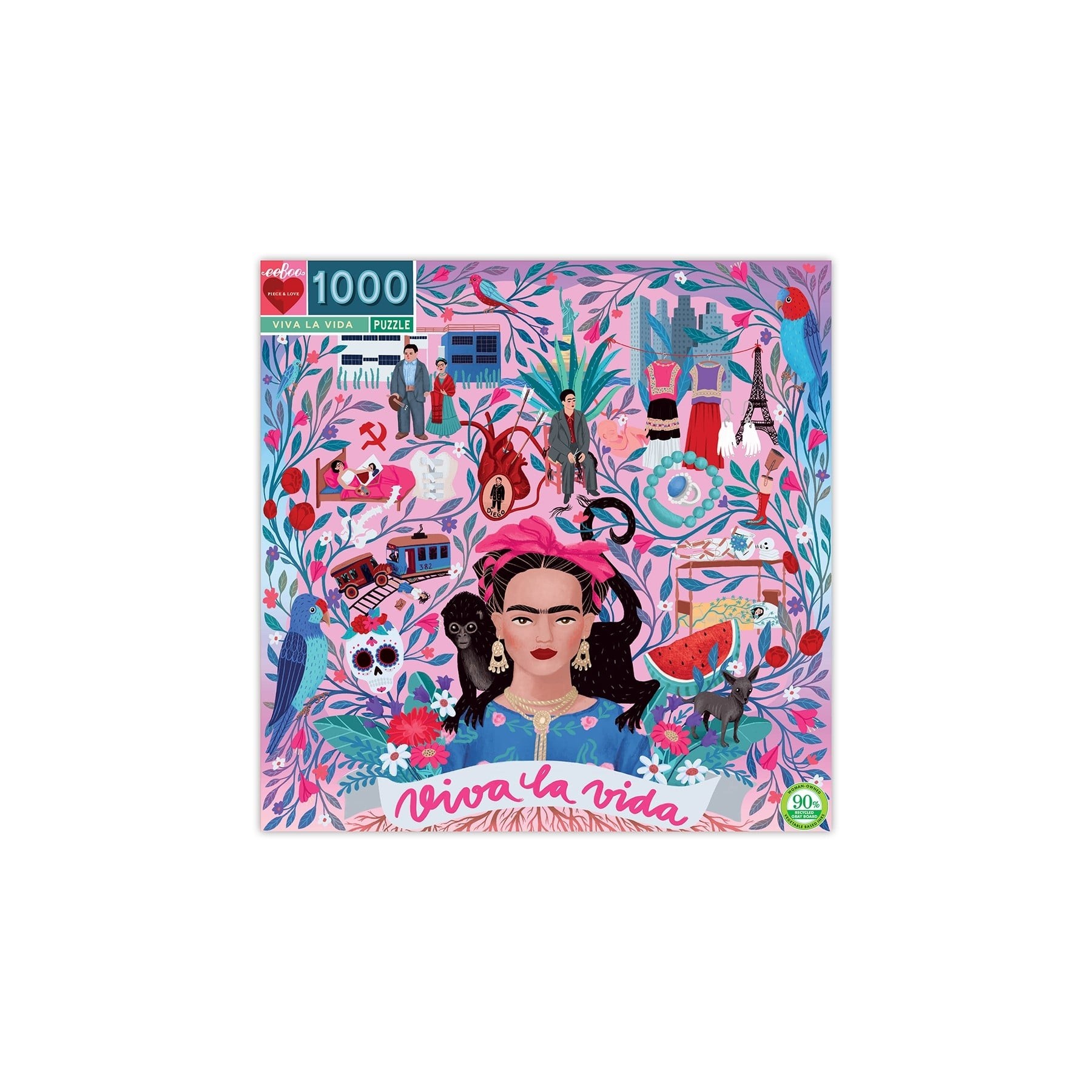 eeBoo - Puzzle - Viva la Vida (EPZTVLV)