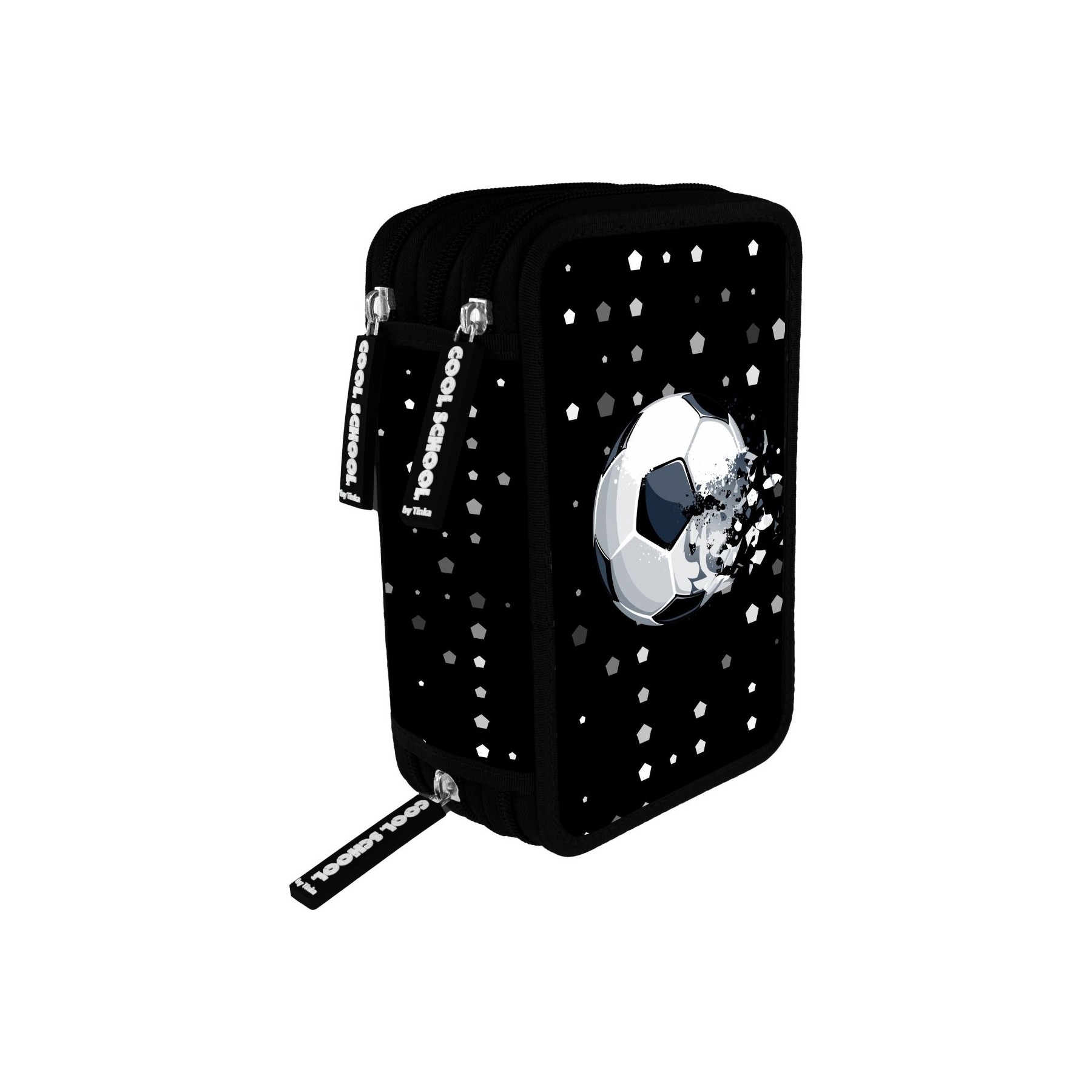 Tinka - Triple Pencilcase - Football (8-803707)