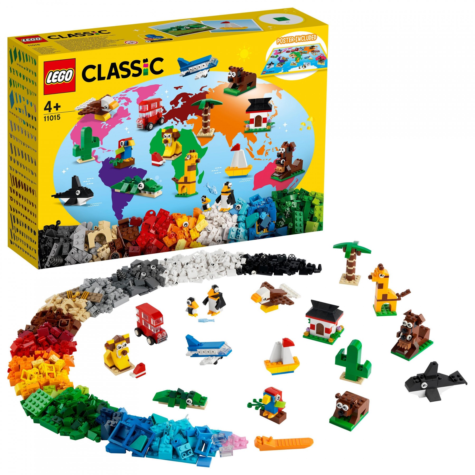 LEGO Clásico, Alrededor del Mundo (11015)