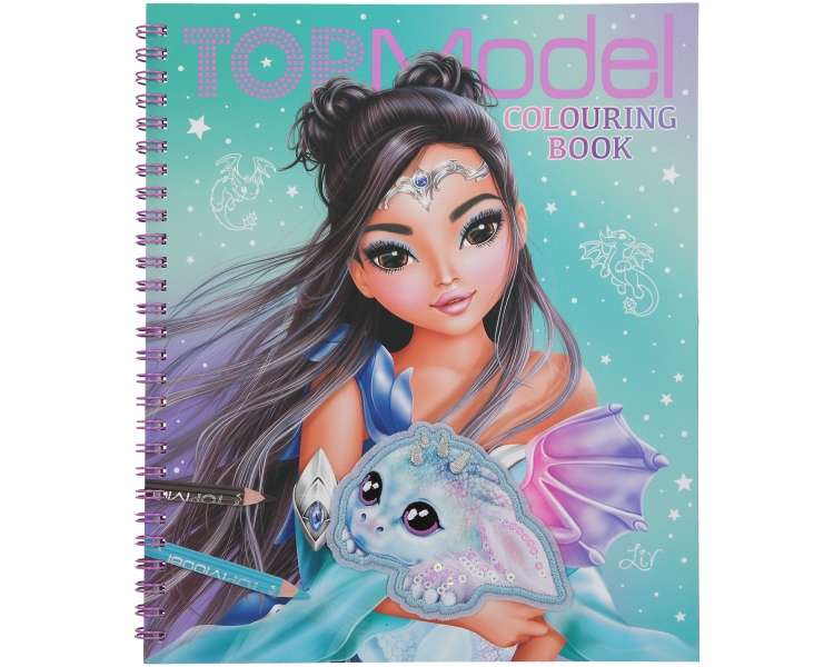 TOPModel - Colouring Book - DRAGON LOVE - (0411912)