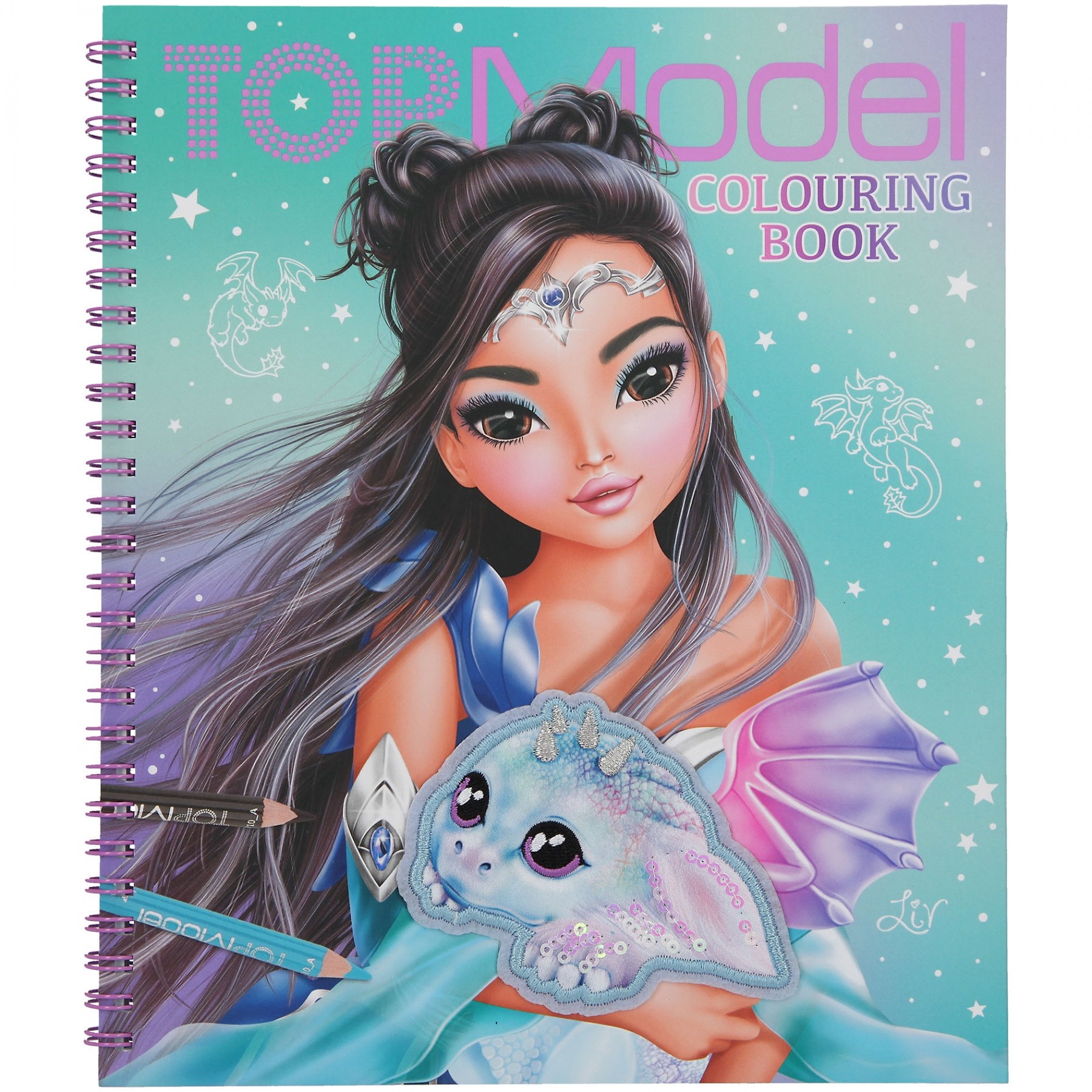 TOPModel - Colouring Book - DRAGON LOVE - (0411912)