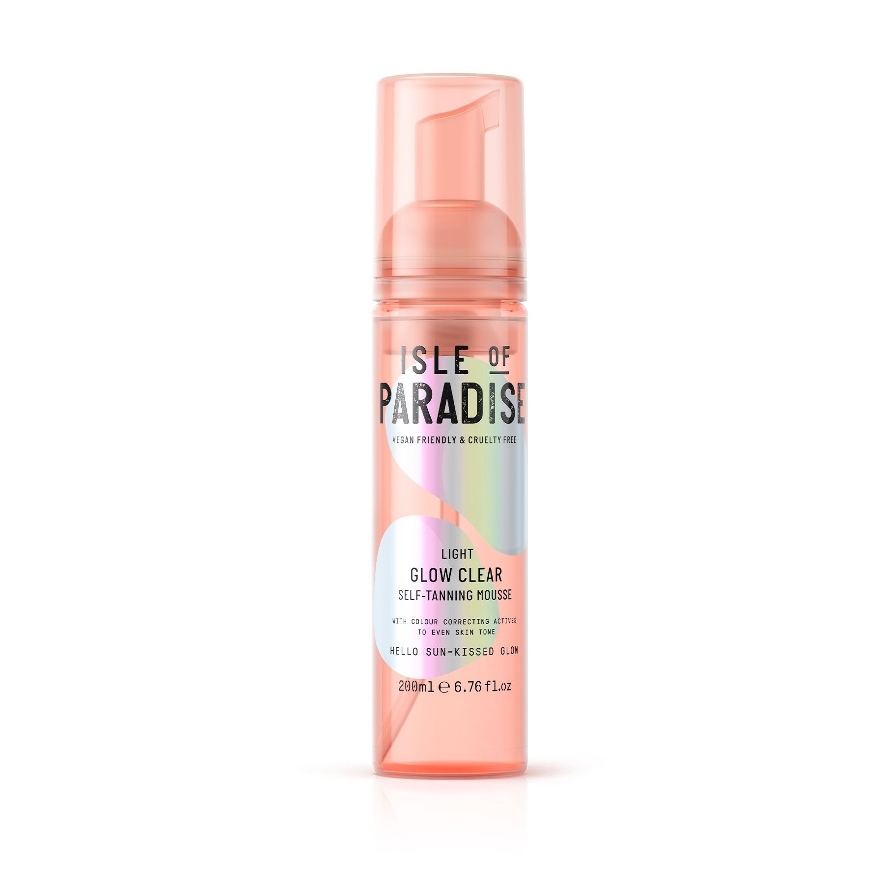 Isle of Paradise - Light Glow Clear Self Tanning Mousse 200 ml