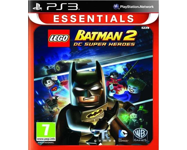 LEGO Batman 2: DC Super Heroes (Essentials) Juego para Consola Sony PlayStation 3 PS3