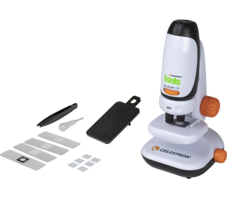 Celestron - Kids Microscope with Phone Adapter