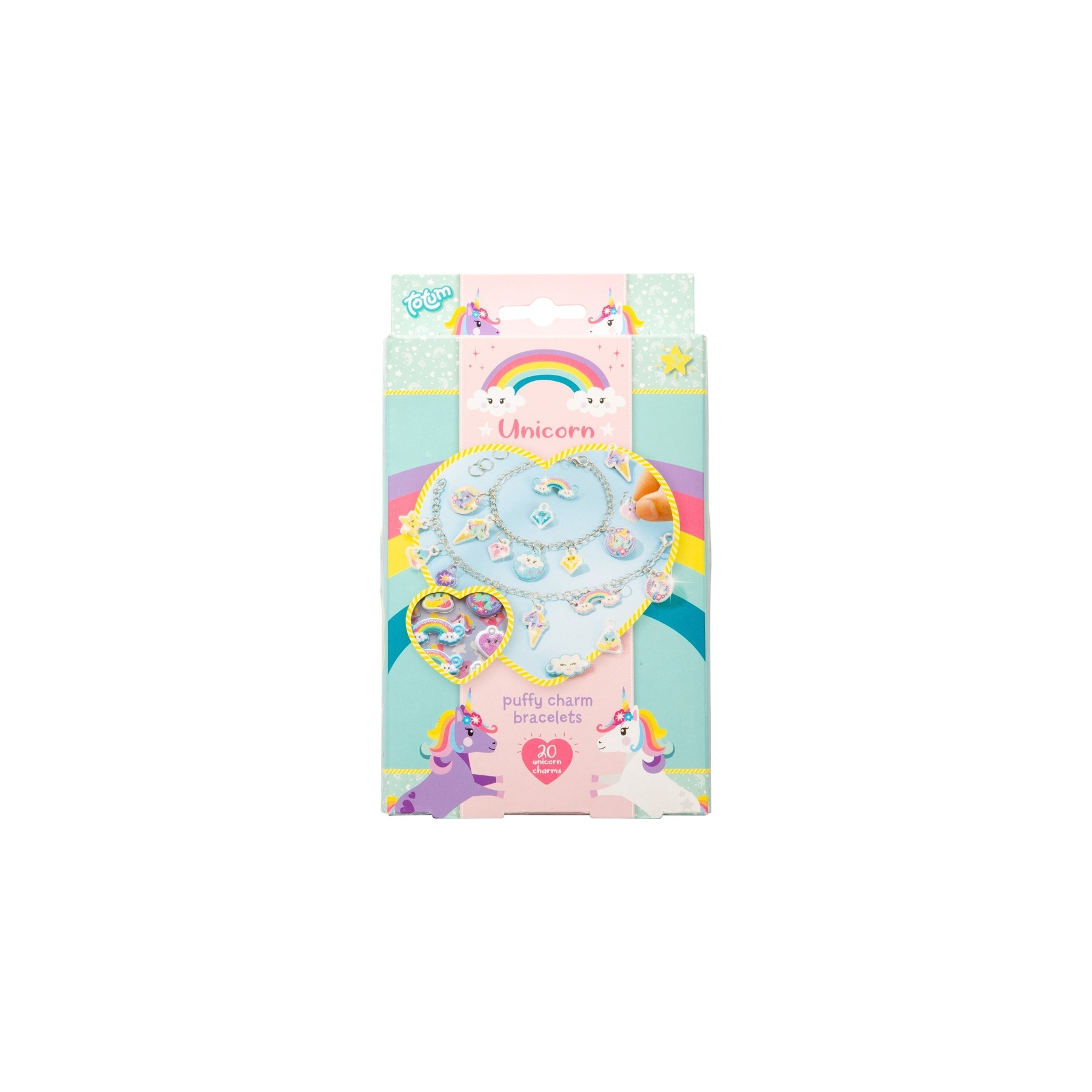 Totum - Unicorn Puffy Charm Bracelets (68160)