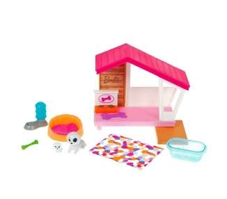 Barbie - Mini Dog House w/Pets Playset (GRG78)