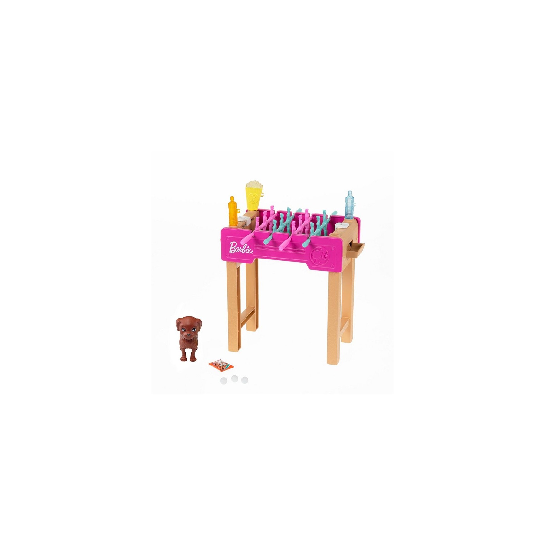 Barbie - Football Table and Pet Mini Playset (GRG77)