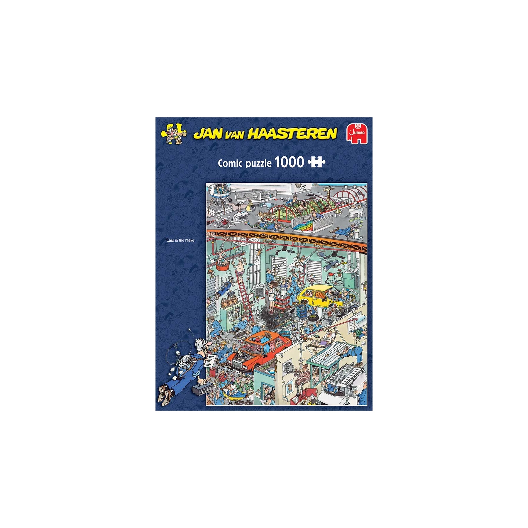 Jan Van Haasteren - Cars in the Make   - 1000 Piece Puzzle (82036)