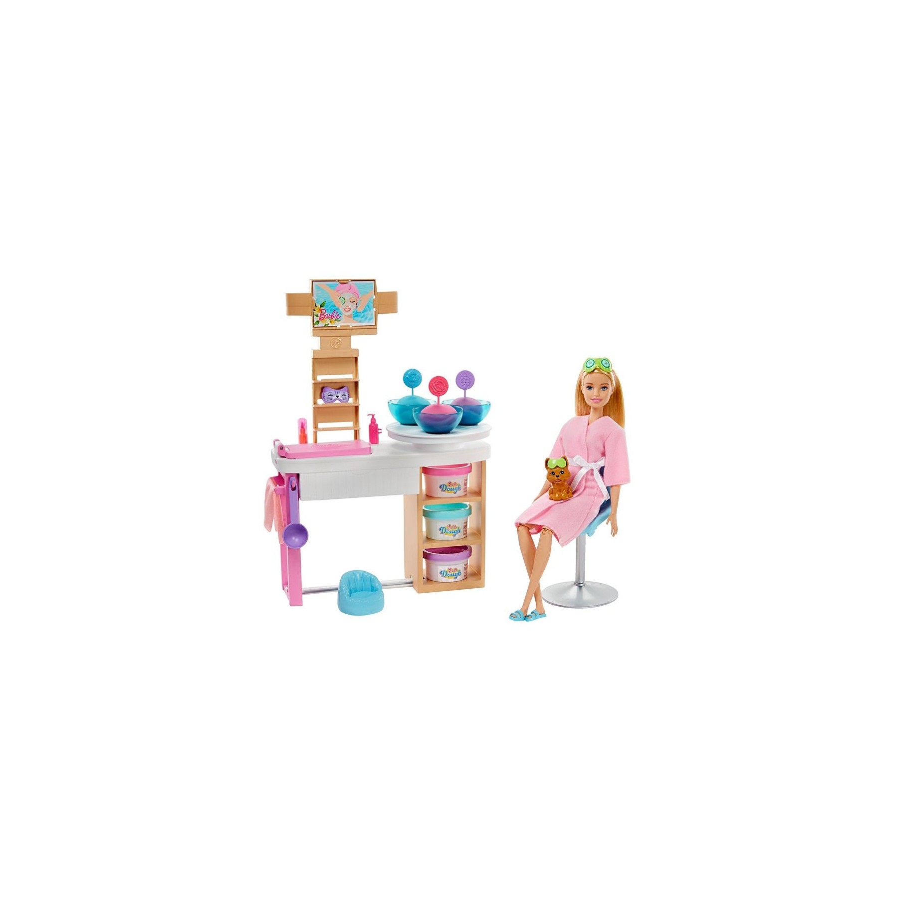 Barbie - Face Mask Playset (GJR84)