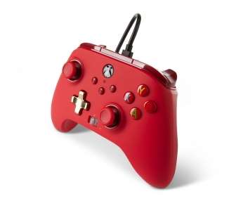 PowerA Enhanced Con Cable Mando Controller para Xbox Series X - S - Rojo