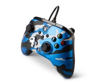 PowerA Enhanced Con Cable Mando Controller para Xbox Series X - S - Azul Camo