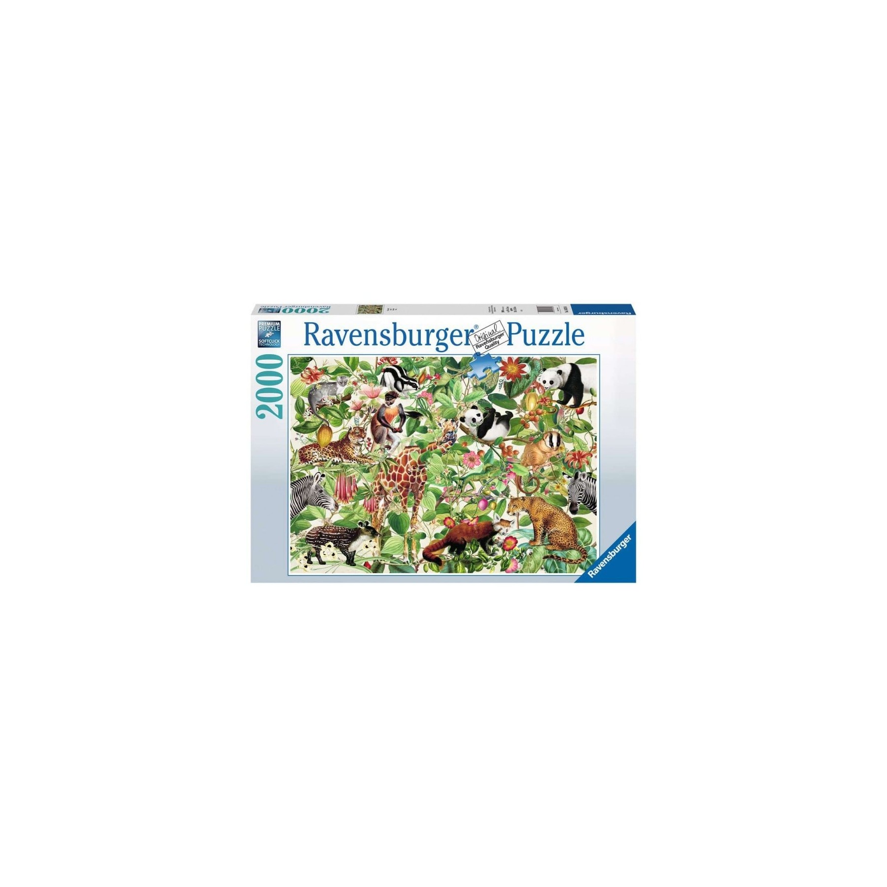 Ravensburger - Puzzle 2000 - Jungle (10216824)