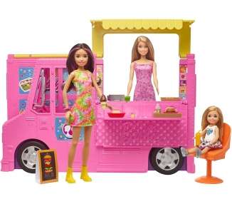 Barbie - Barbie and Sisters Food Truck (GWJ58)
