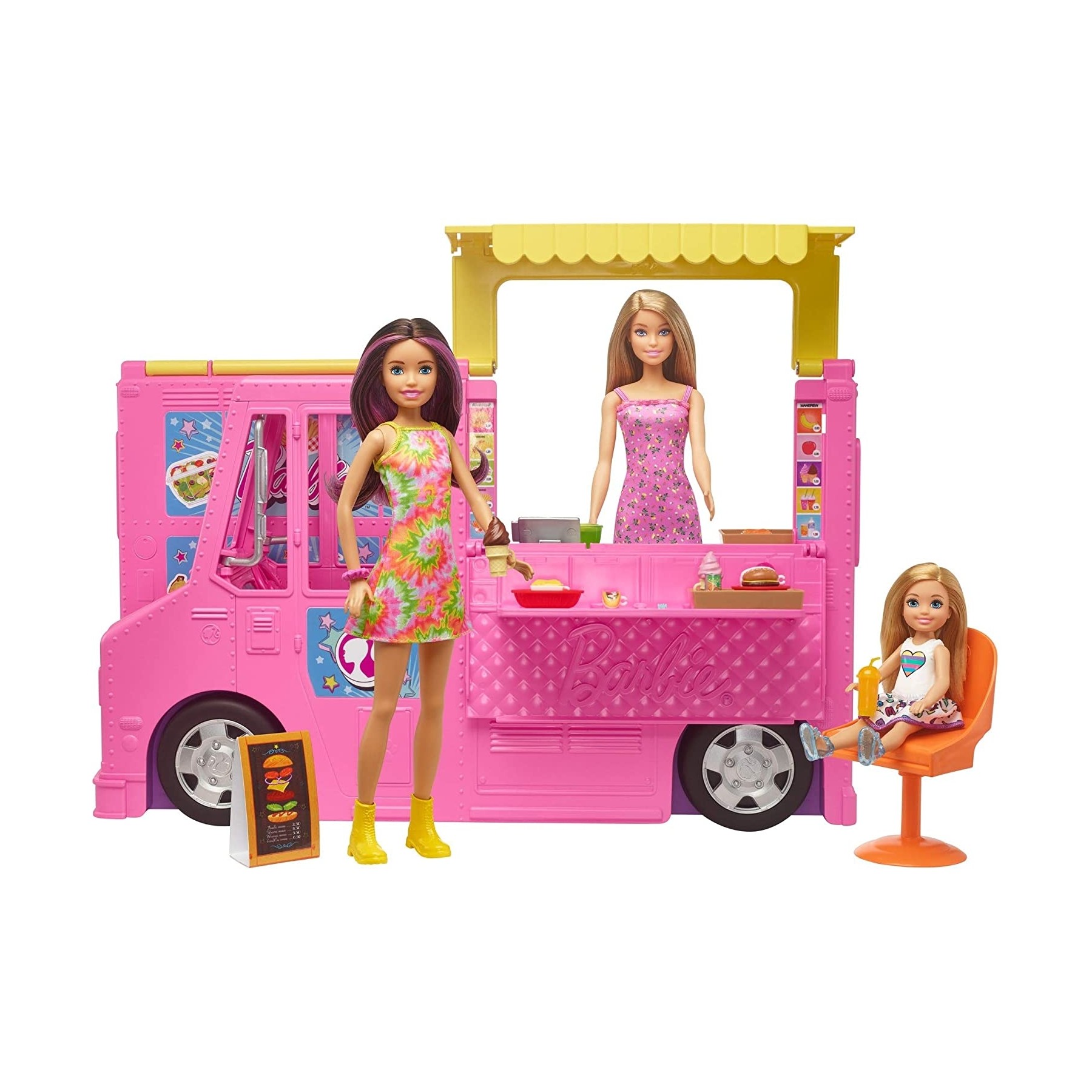 Barbie - Barbie and Sisters Food Truck (GWJ58)