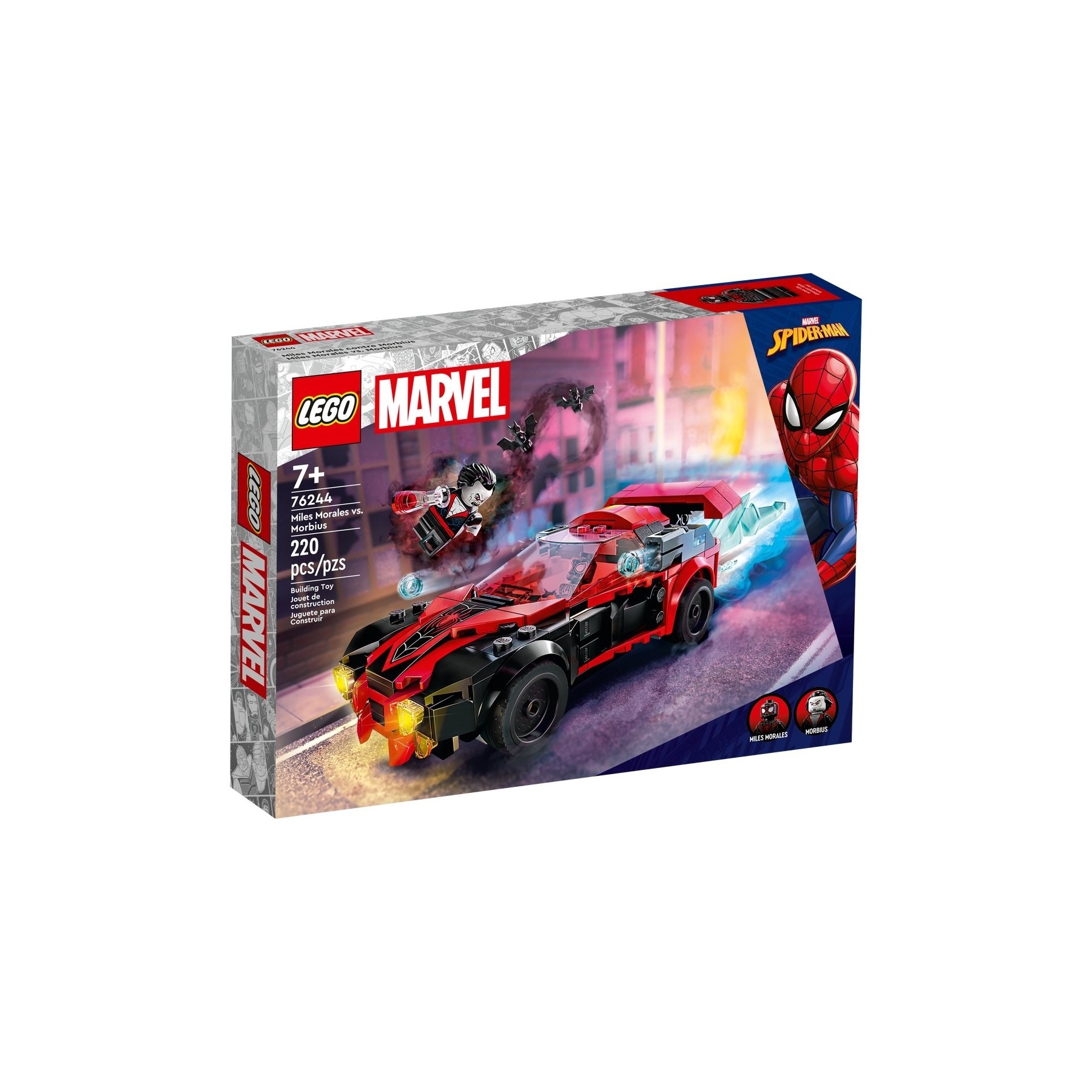 LEGO Super Héroes, Miles Morales vs. Morbius (76244)