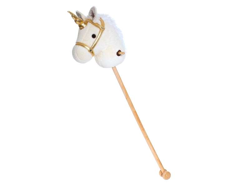 Teddykompagniet - Unicorn on stick, White (TK12598)