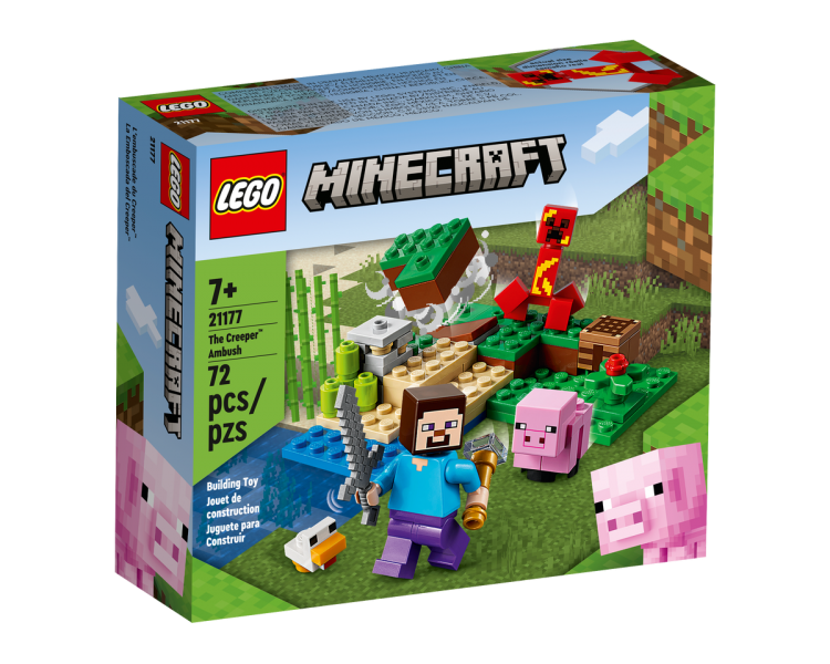 LEGO Minecraft, El emboscada del Creeper (21177)