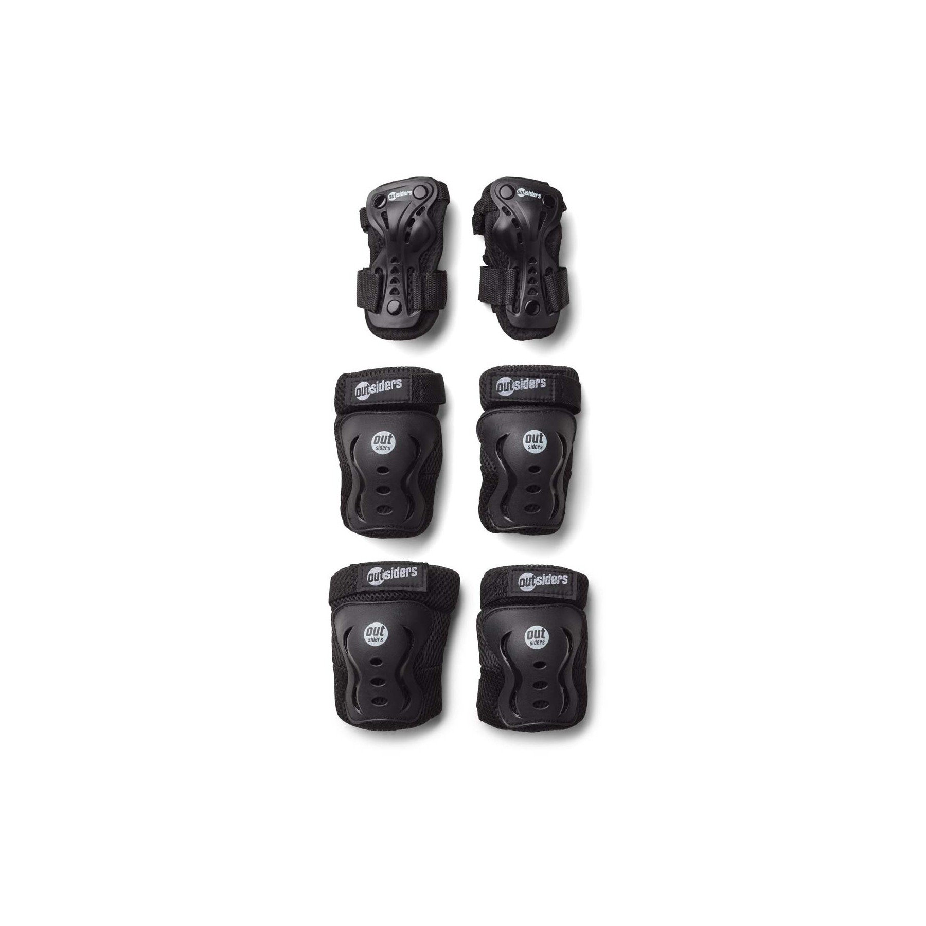 Outsiders - Deluxe Safety Equipment Set - Wrist, Knee, Elbow (XS)