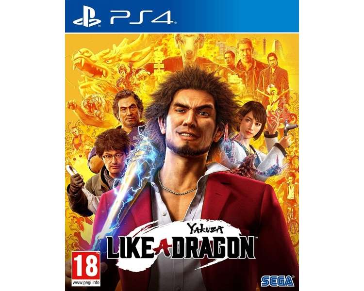 Yakuza: Like a Dragon Juego para Consola Sony PlayStation 4 , PS4