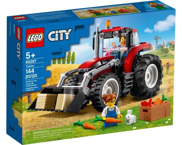 LEGO City, Tractor (60287), Ciudad LEGO, Tractor (60287)