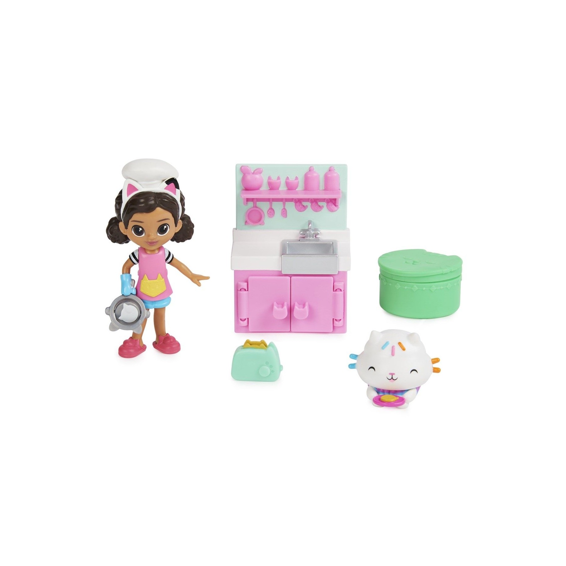 Casa de Muñecas de Gabby - Paquete de Actividades de Gatos - Gabby Cocinera (6066483)