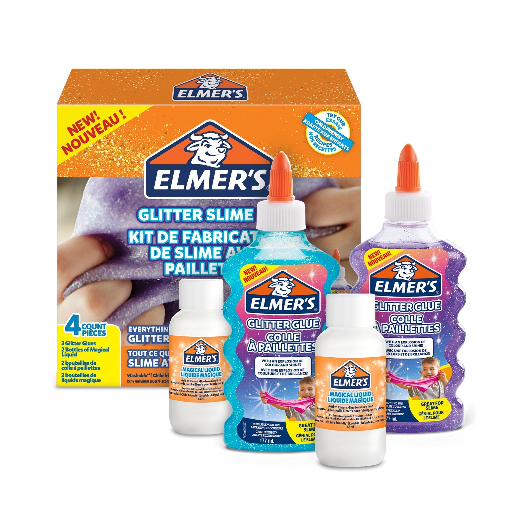 Elmer'S, Kit De Slime Brillante (2077256)