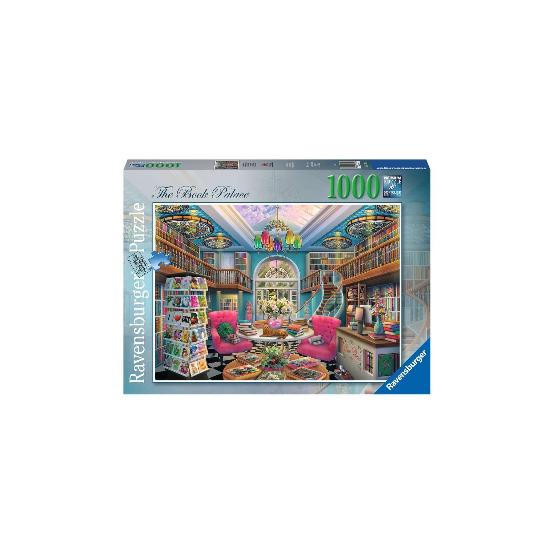 Rompecabezas Ravensburger - El Palacio del Libro 1000 Piezas (10216959)