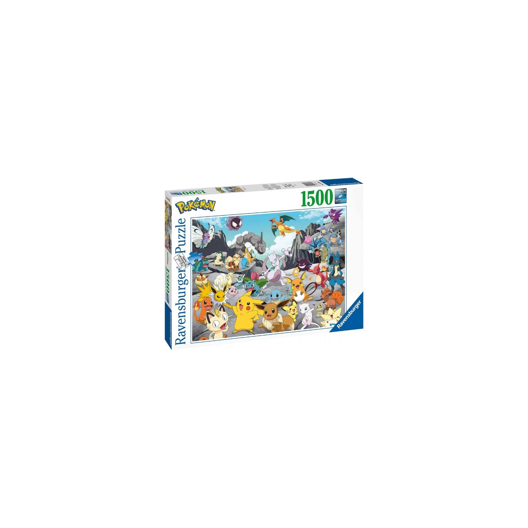 Rompecabezas Ravensburger - 1500 Piezas - Pokémon Clásicos (10216784)