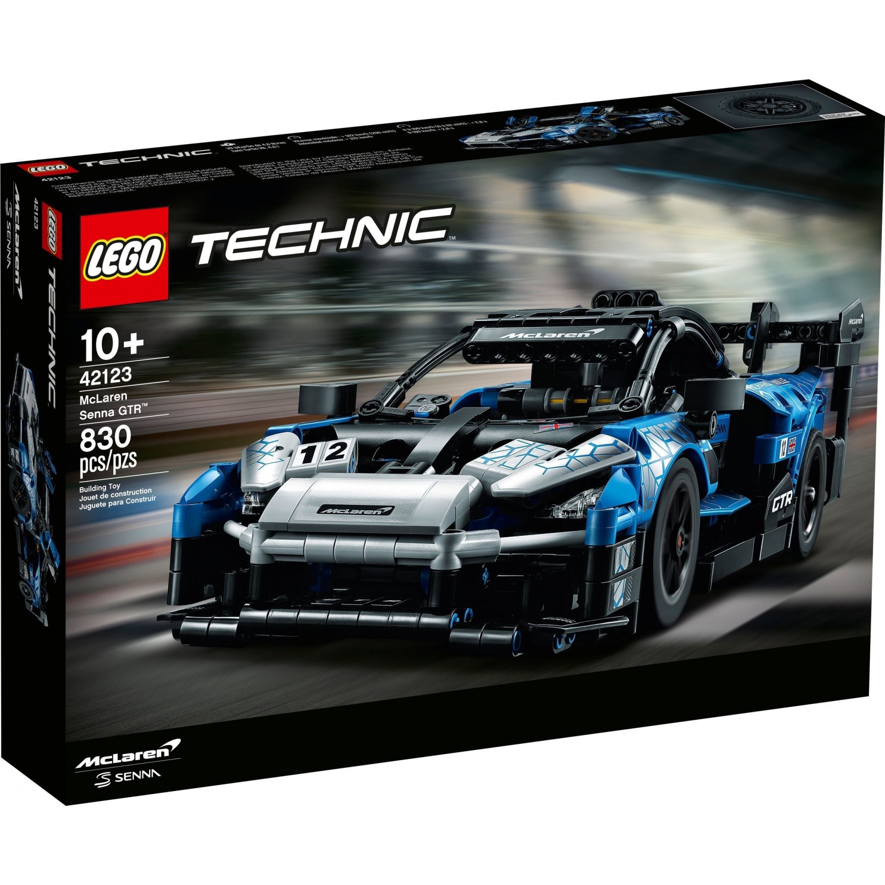 LEGO Technic, McLaren Senna GTR (42123)_x000D_
LEGO Technic: McLaren Senna GTR (42123)