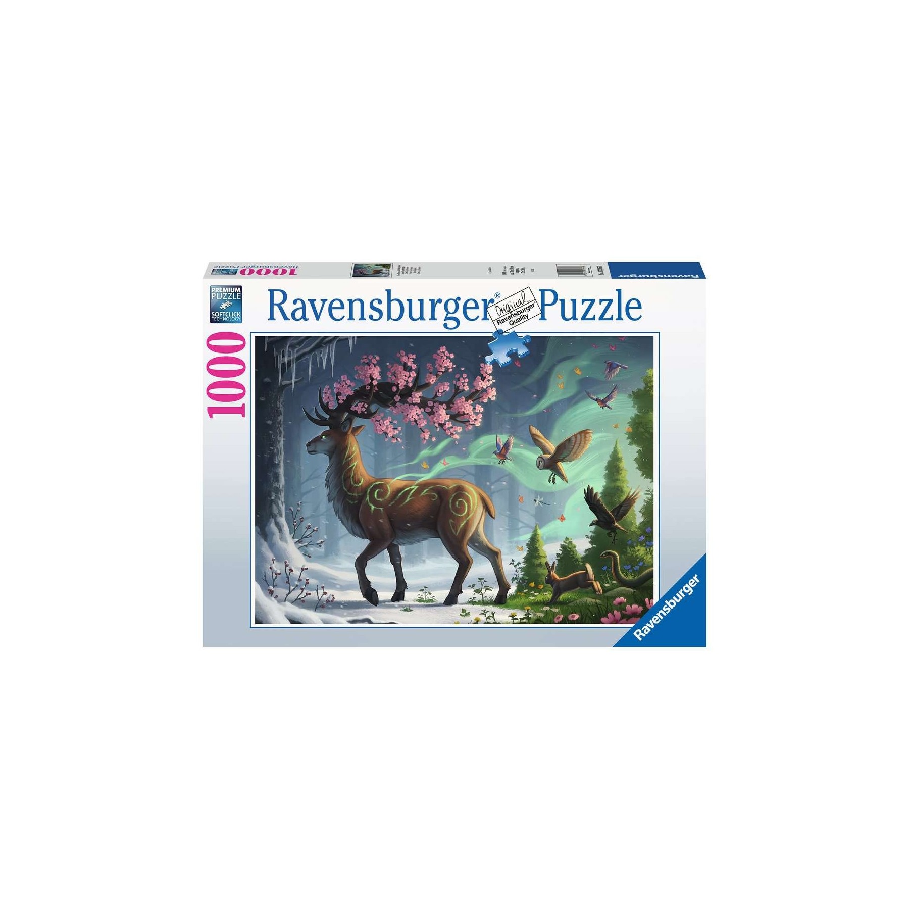 Rompecabezas Ravensburger - Ciervo de Primavera 1000 Piezas - (10217385)