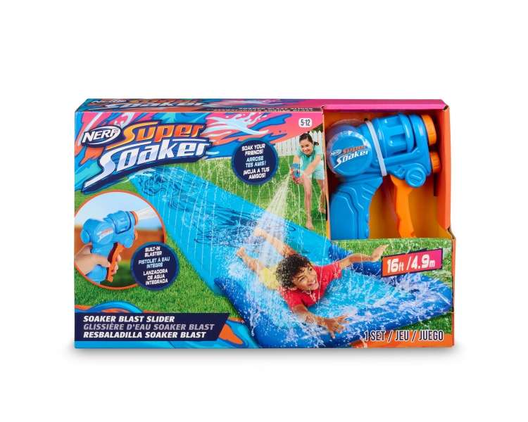 NERF Super Soaker - Double Blast Water Slide + Blaster (7247)
