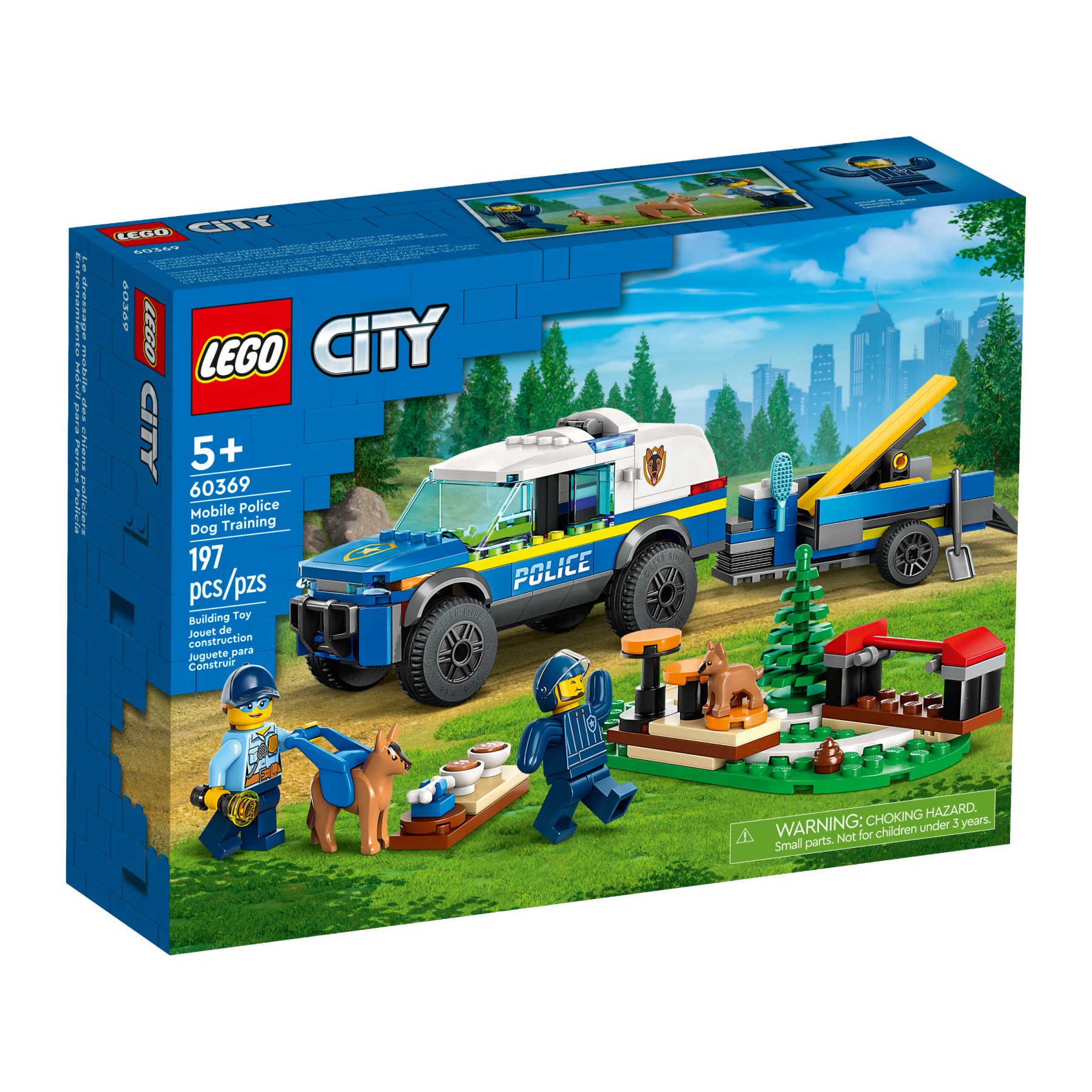 LEGO City, Entrenamiento de Perros Policía Móviles (60369)