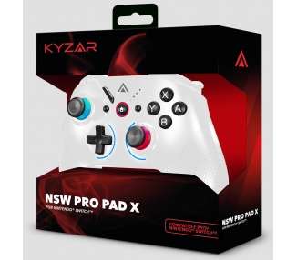 Kyzar Switch PRO Controller - White