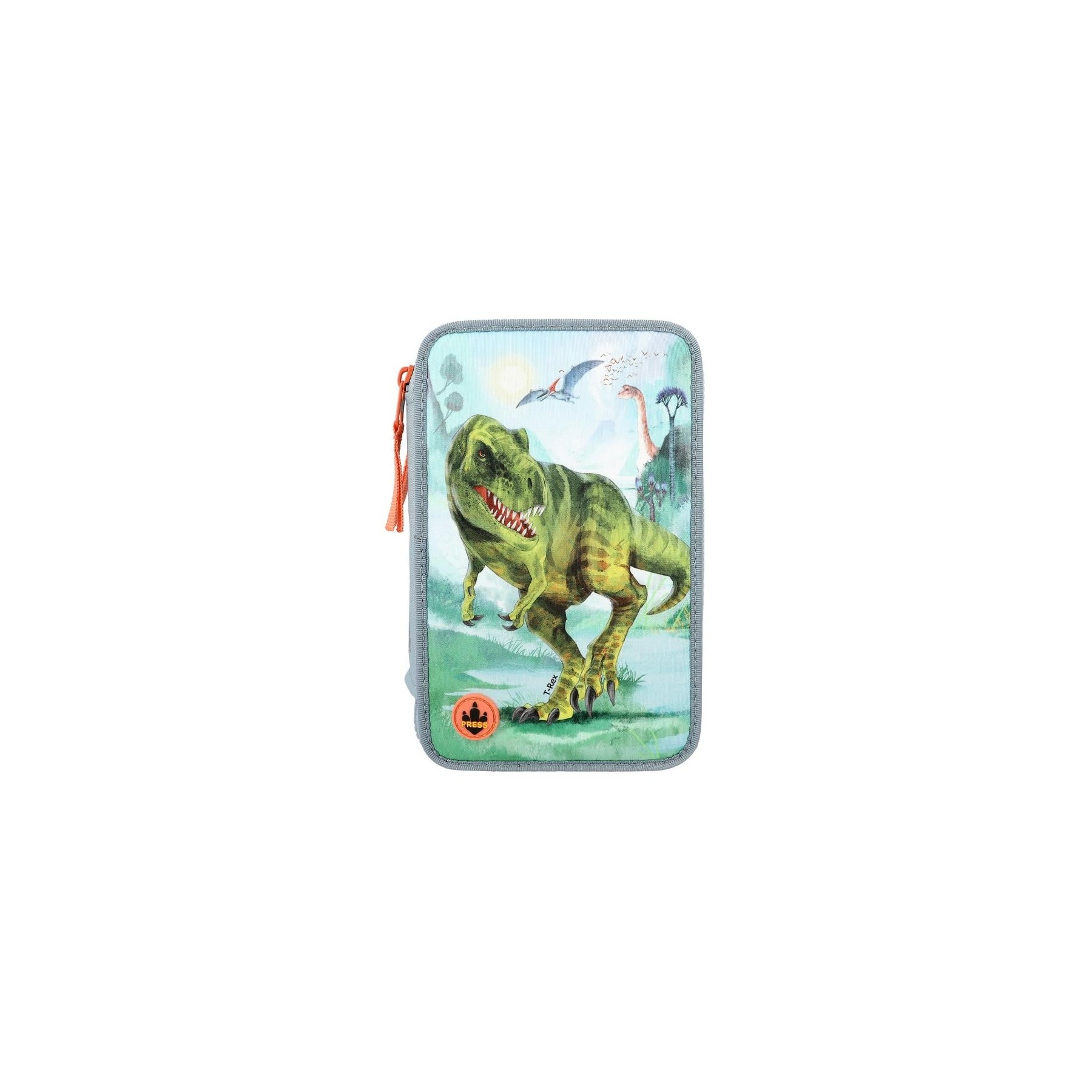 Dino World Triple Pencil Case LED T-Rex (412166)
