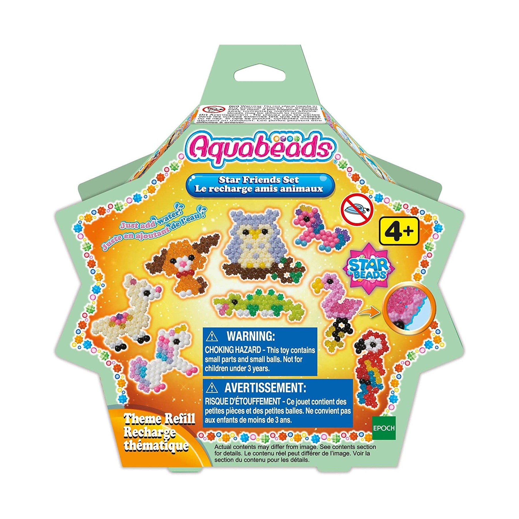 Aquabeads, Juego De Recarga Del Tema De Star Friends (31602)