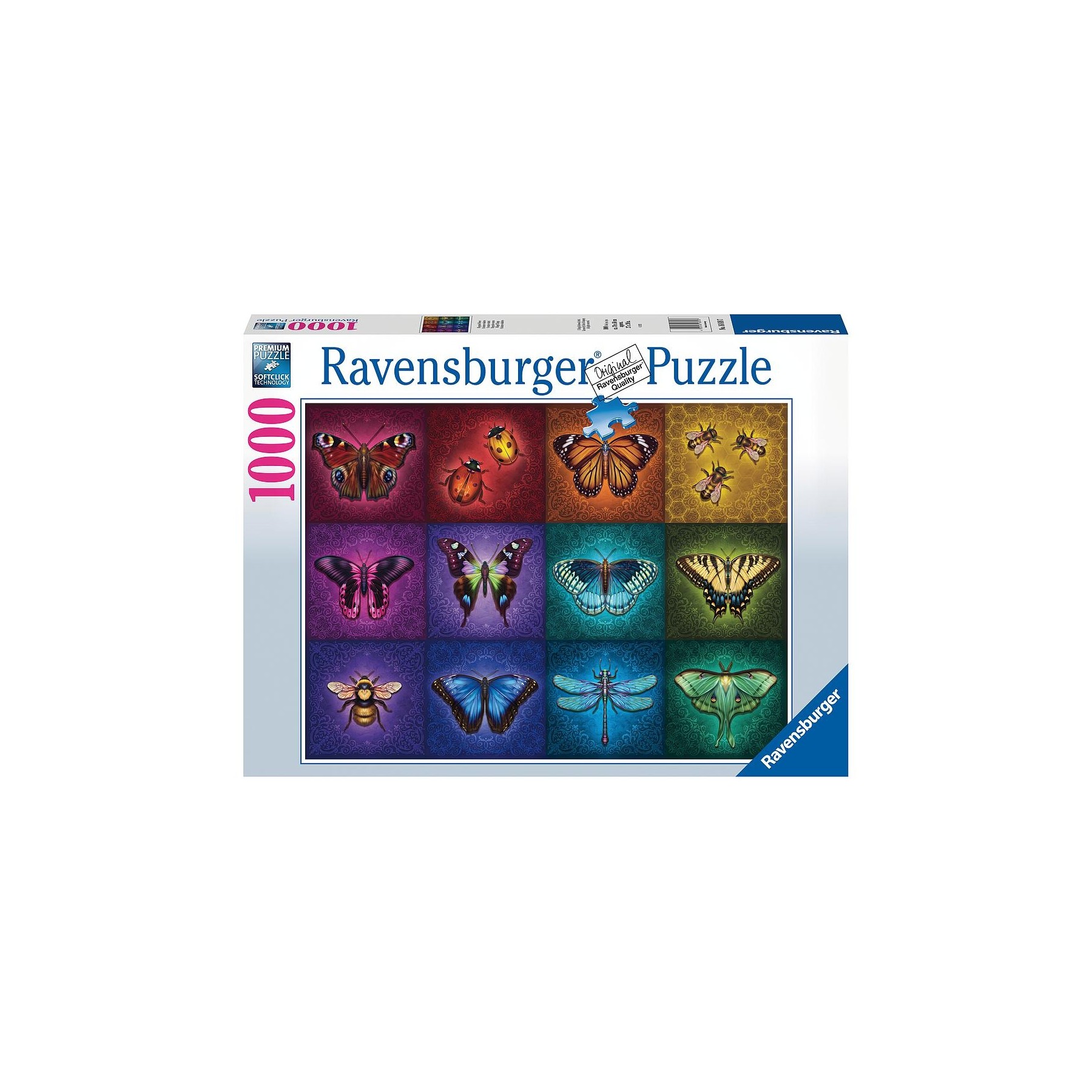 Rompecabezas Ravensburger - 1000 Piezas - Hermosas Criaturas Aladas (10216818)