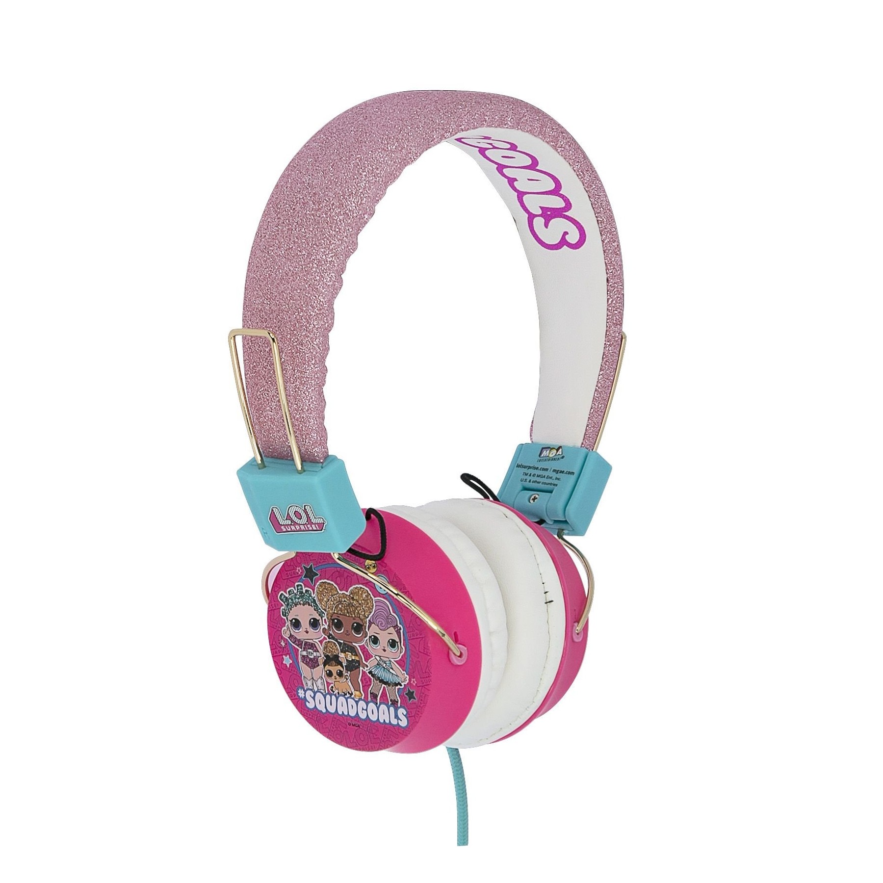 OTL - Premium Tween Headphones - L.O.L. Suprise Squad Golads (856549)