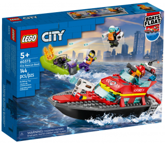 LEGO City, Barco de Rescate de Bomberos (60373)