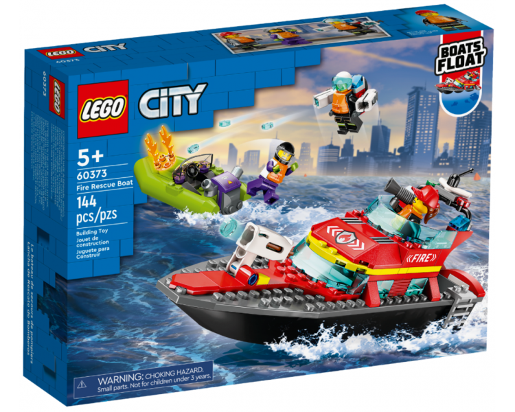 LEGO City, Barco de Rescate de Bomberos (60373)
