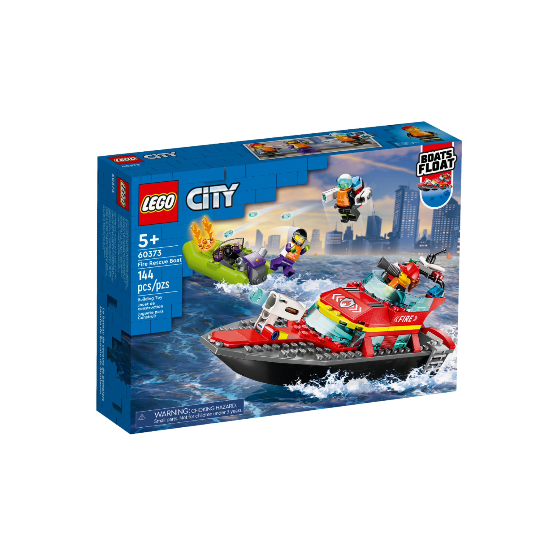 LEGO City, Barco de Rescate de Bomberos (60373)