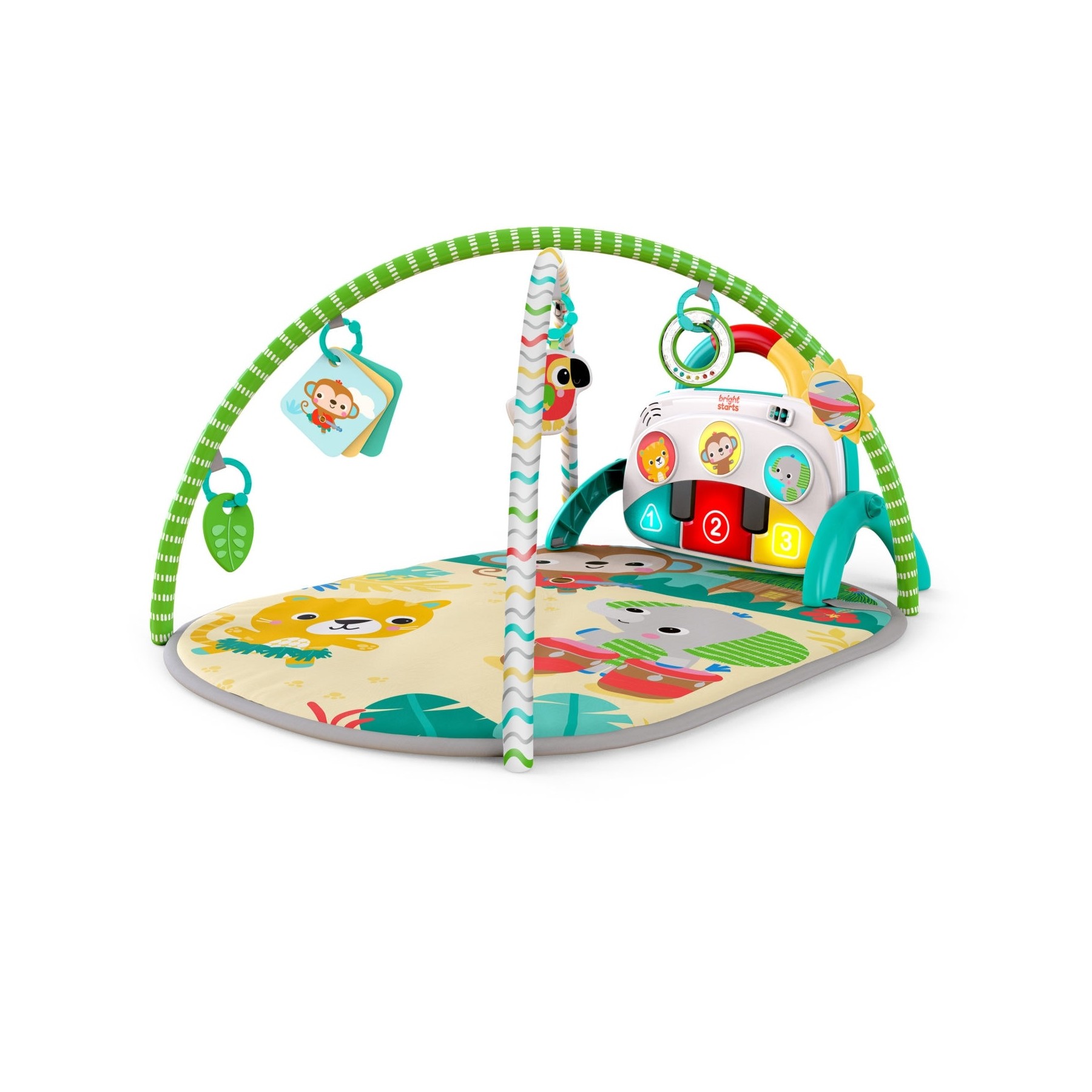 Bright Starts - 4-in-1 Groovin’ Kicks Piano & Drum Kick Gym (12612)