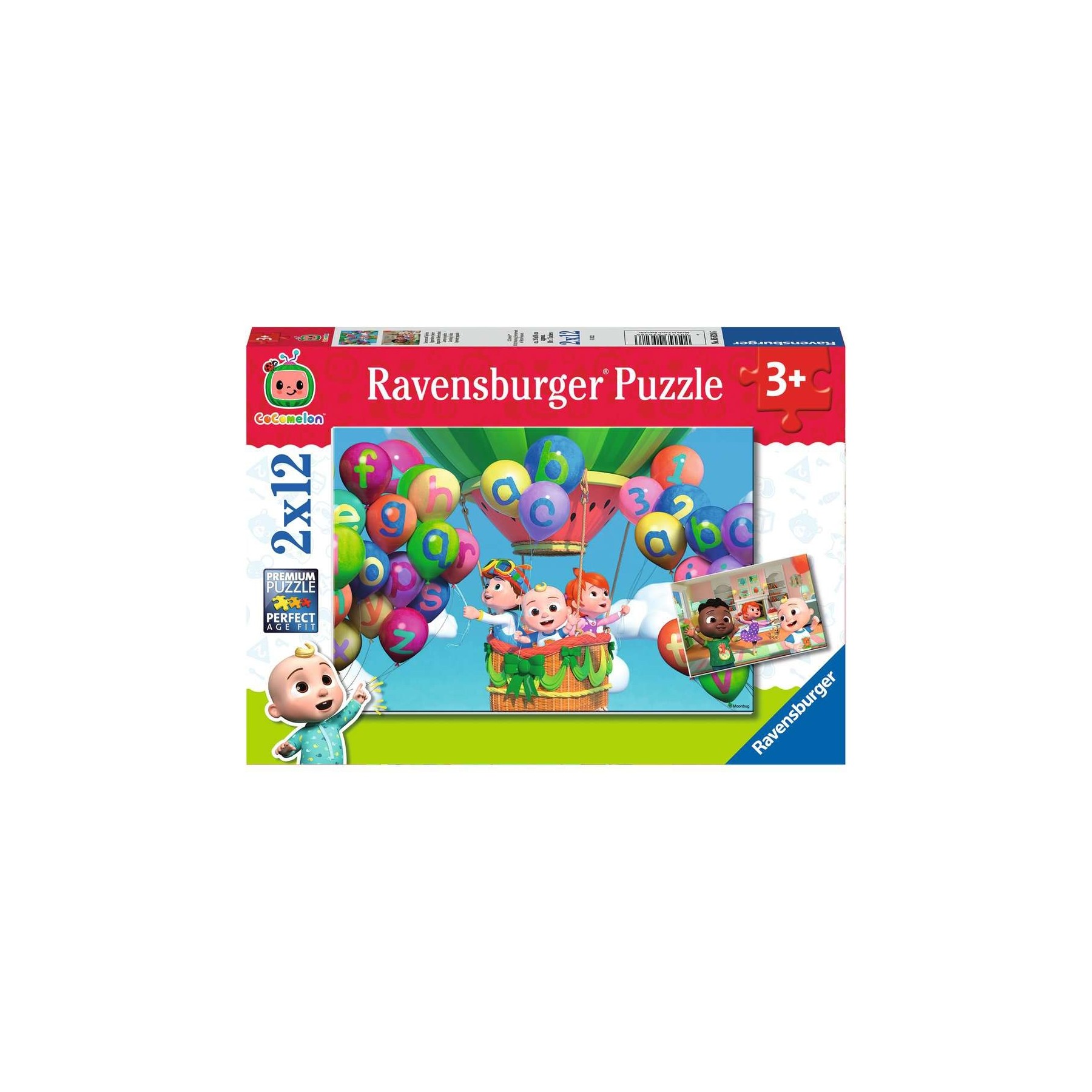 Ravensburger - Learn And Play Cocomelon 2x12p - (10105628)