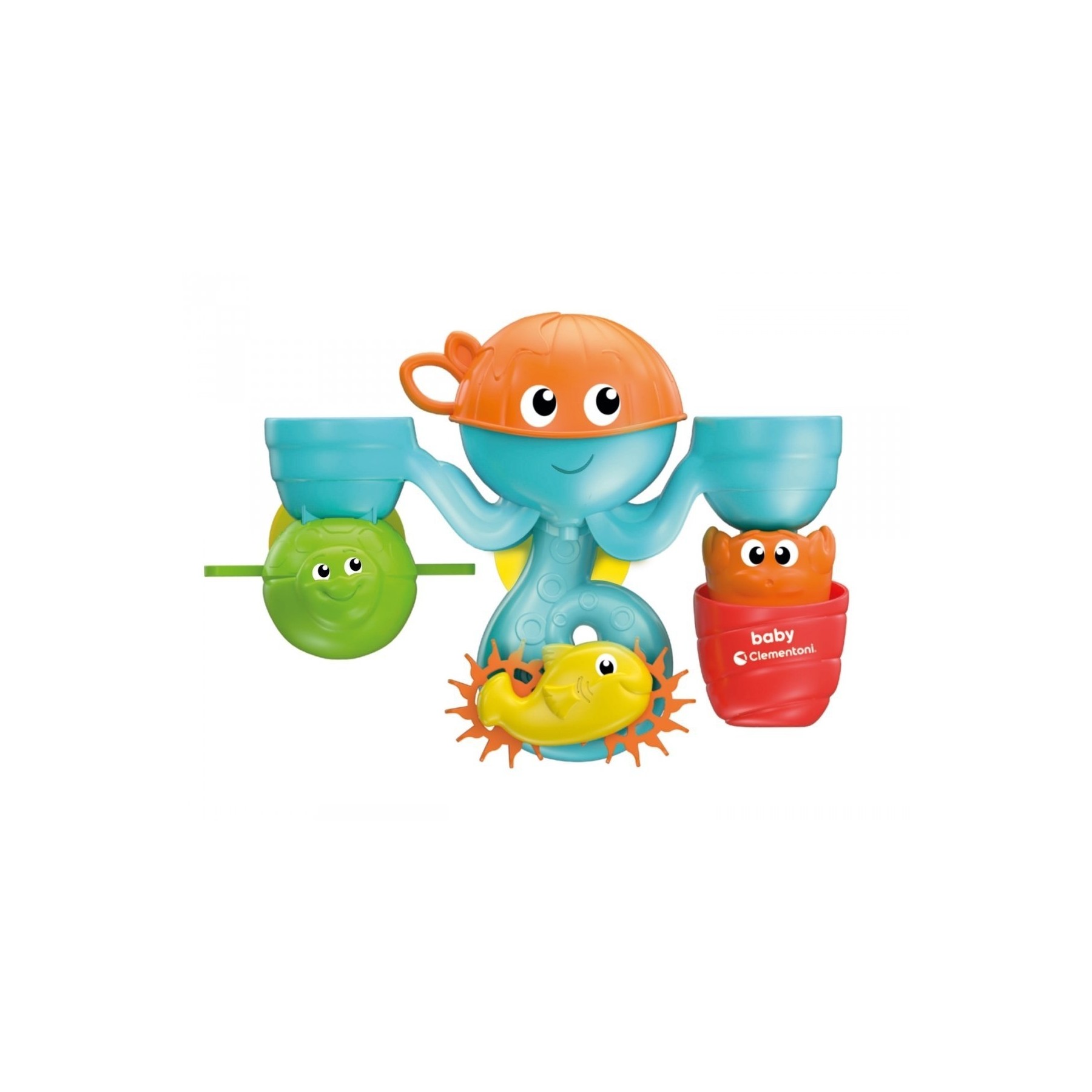 Clementoni -  Bath Toy - Fun Friends (17664)