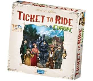 Ticket To Ride - Europe - 15th Anniversary Edition (Nordic) (DOW720933)