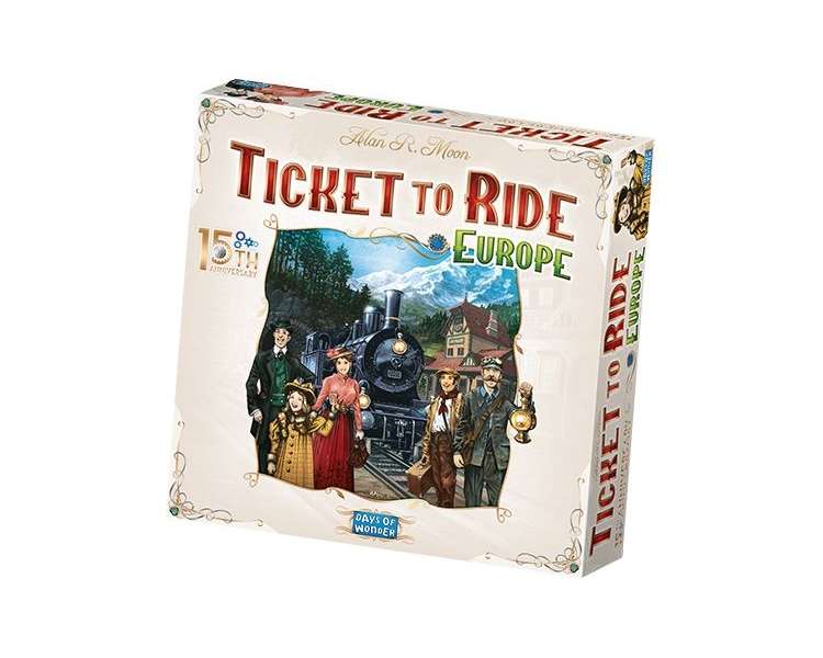 Ticket To Ride - Europe - 15th Anniversary Edition (Nordic) (DOW720933)