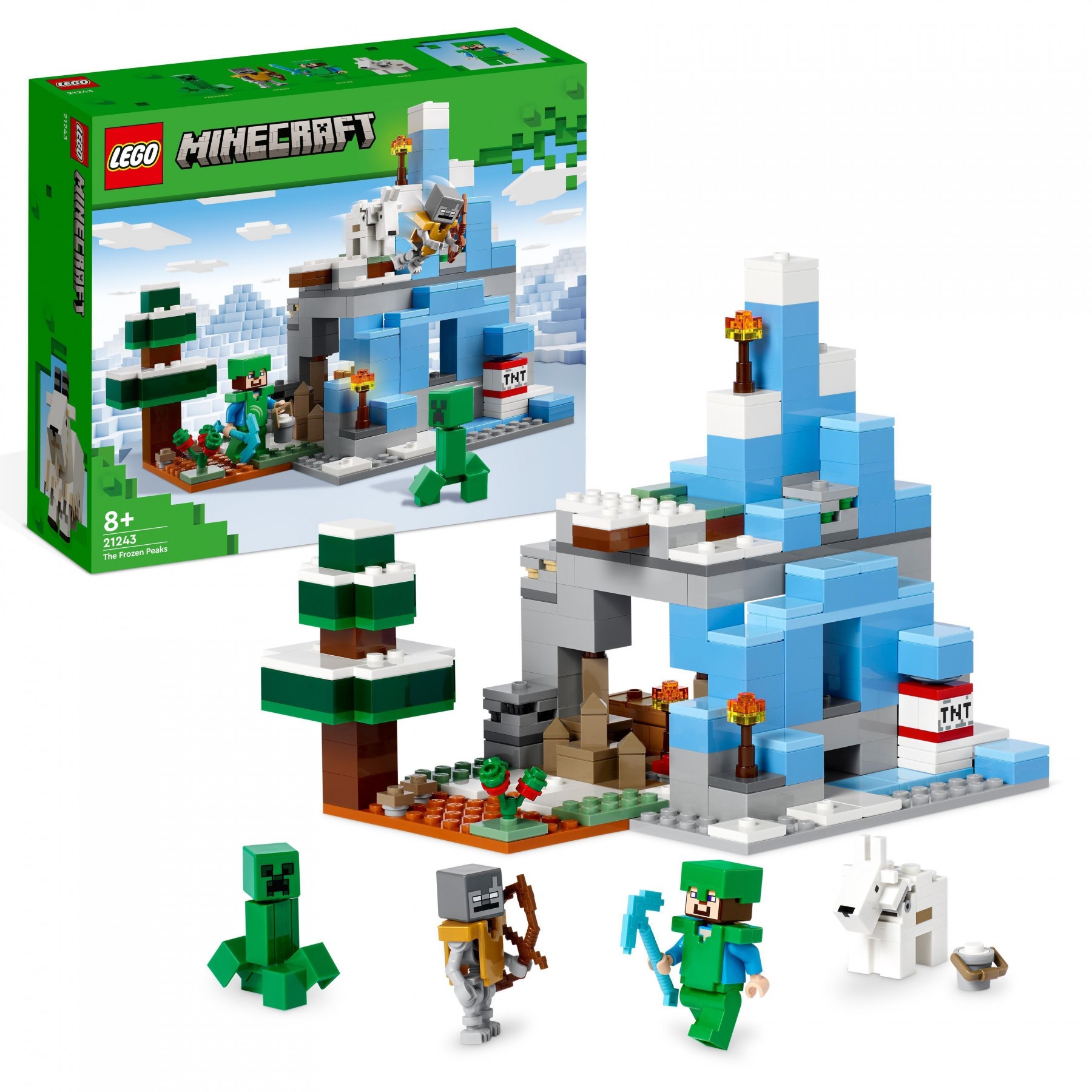 LEGO Minecraft, Las Cumbres Congeladas (21243)