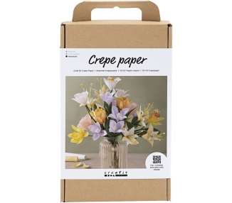 DIY Kit - Crepe paper, 1 set (977534)