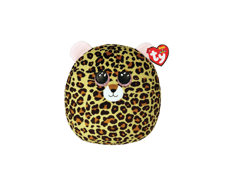 Ty Plush - Squish a Boos - Livvie the Leopard (25 cm) (TY39321)