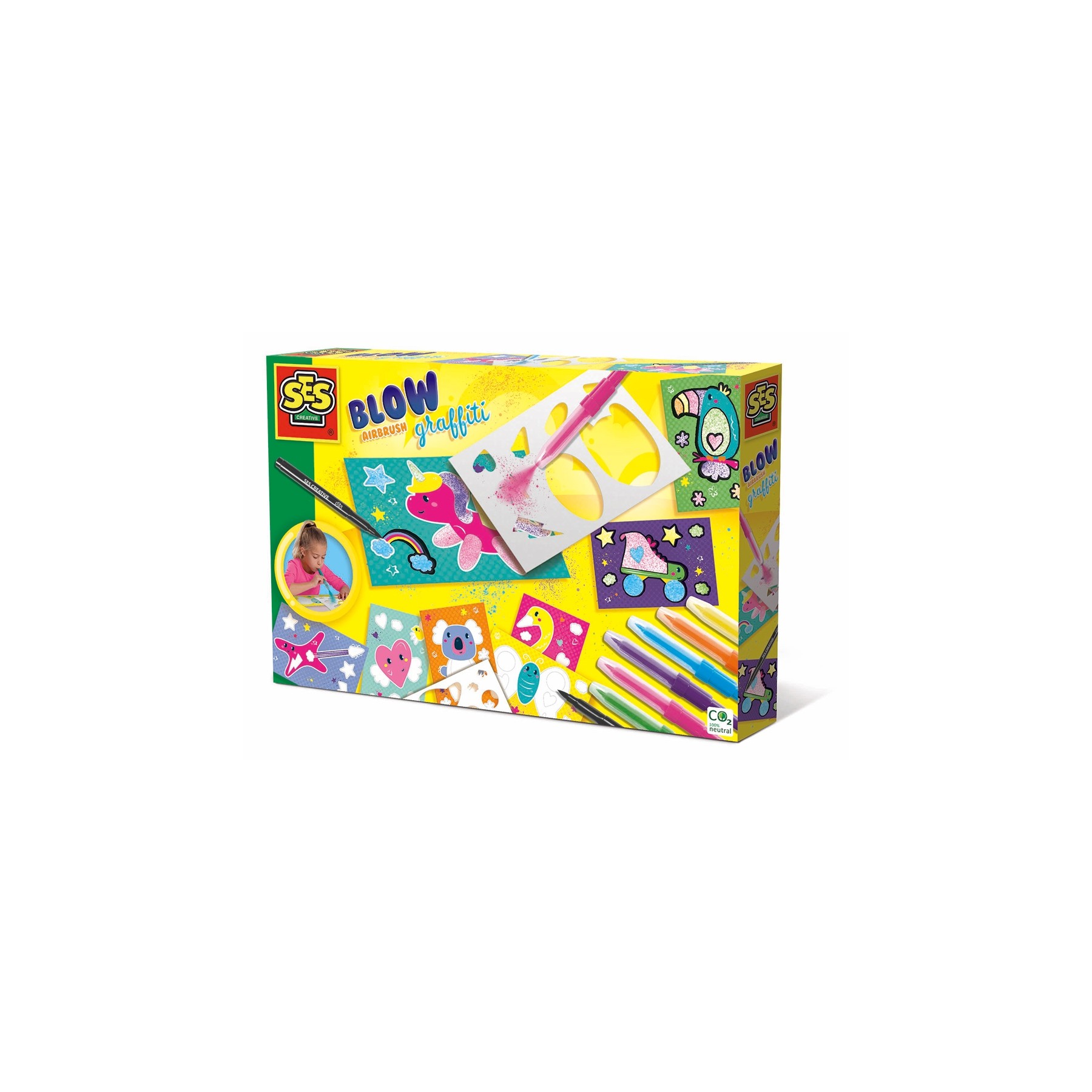 Ses Creative, Plumones Sopladores, Graffiti Con Aerógrafo, (S14759)