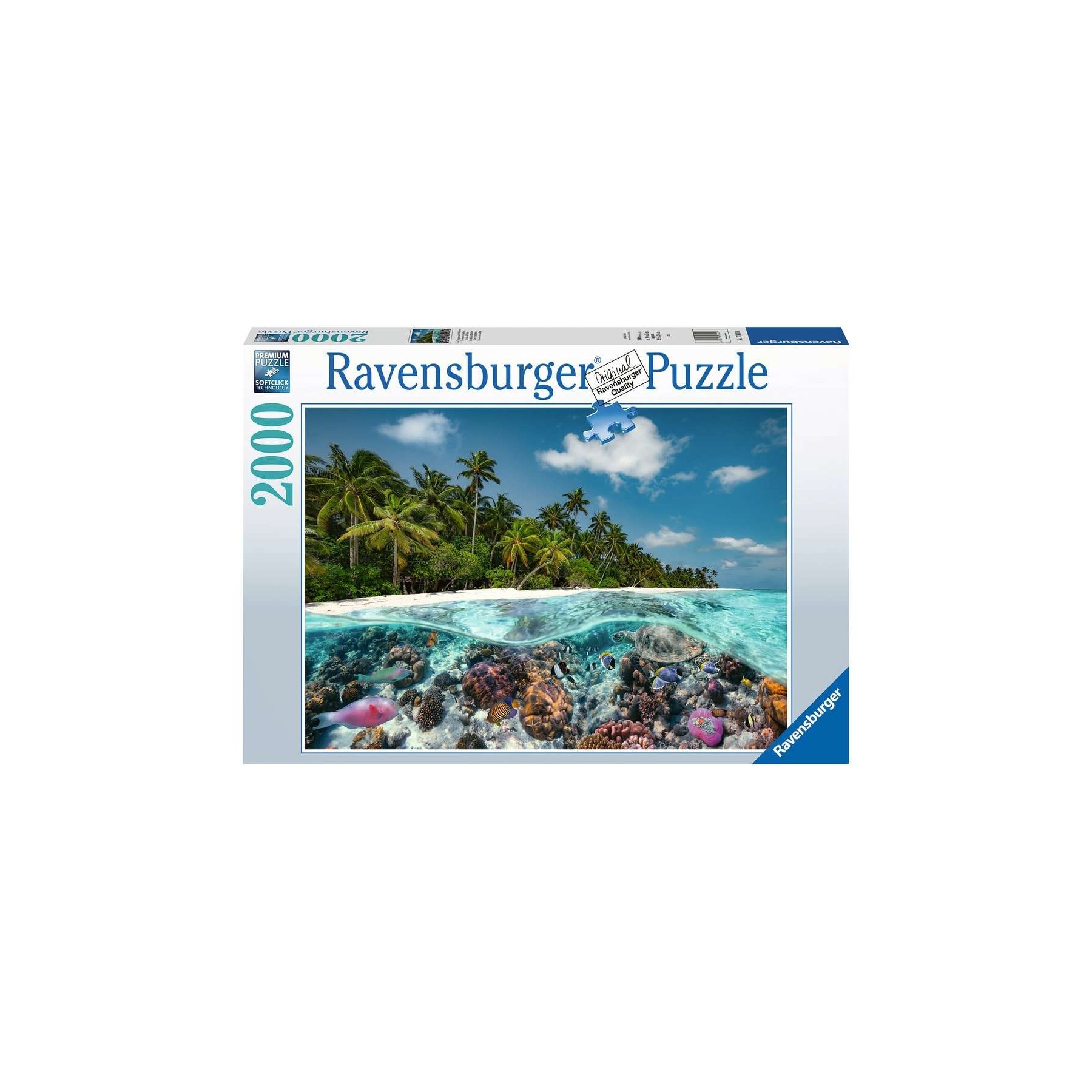 Rompecabezas Ravensburger - Un Buceo en las Maldivas 2000 Piezas - (10217441)
